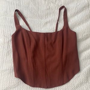 Abercrombie and Fitch corset top